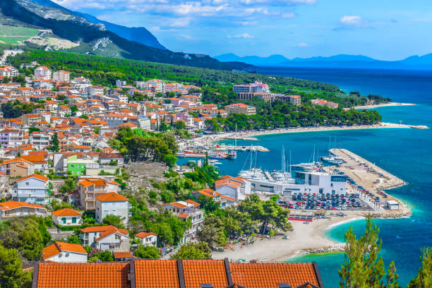 istock Baska Voda aerial landscape. 805298430