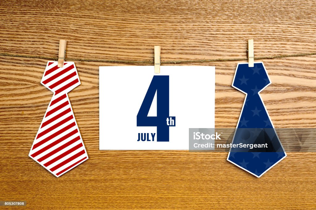 4th of july background 2017 Stock Photo