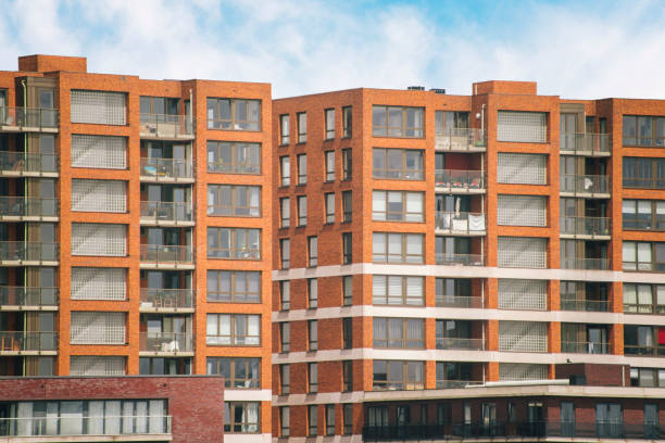 istock Modern blocks of apartments 805314640