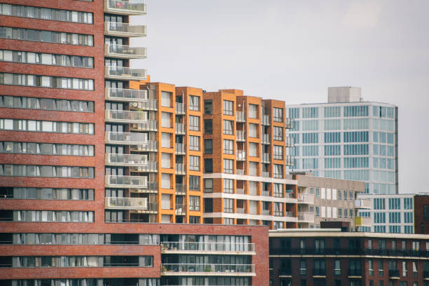 istock Modern blocks of apartments 805315102