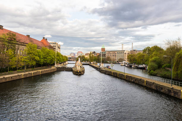 istock Dikes on the Spree river in Berlin, Germany 805577580