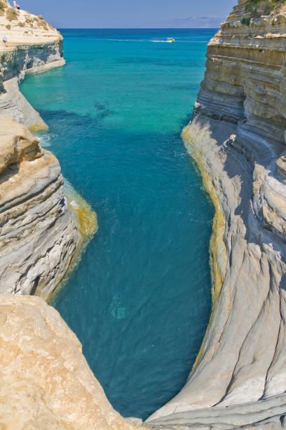 istock The channel of love, Sidari Corfu 805599470