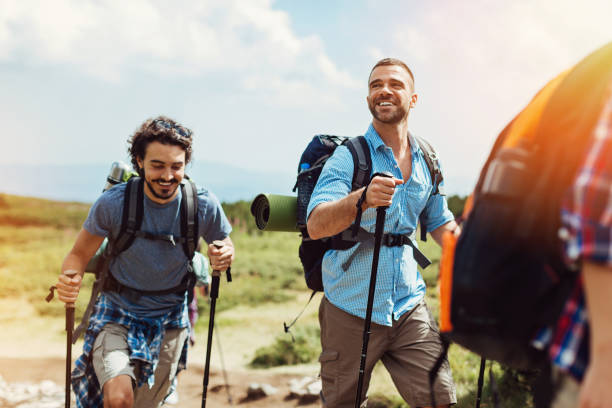 istock Friendship and hiking 805613538