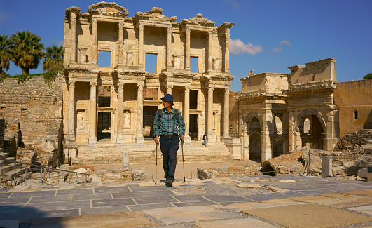 Photograph of the Library of Celsus at Ephesus