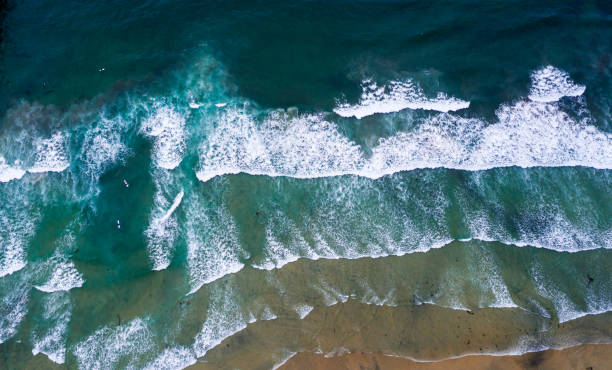 istock High angle view of sea 805711332
