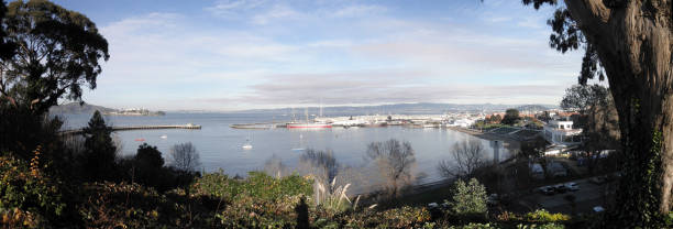 istock Panoramic view of Aquatic Park in San Francisco 805775830