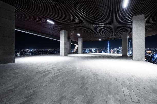 istock Interior Night of ShangHai 805784040