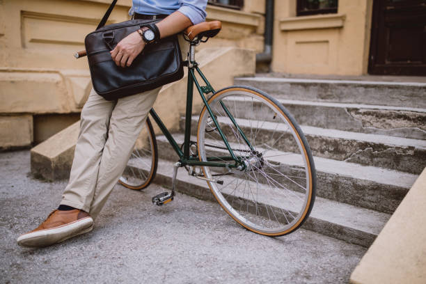 istock Green way to get to office 805804790
