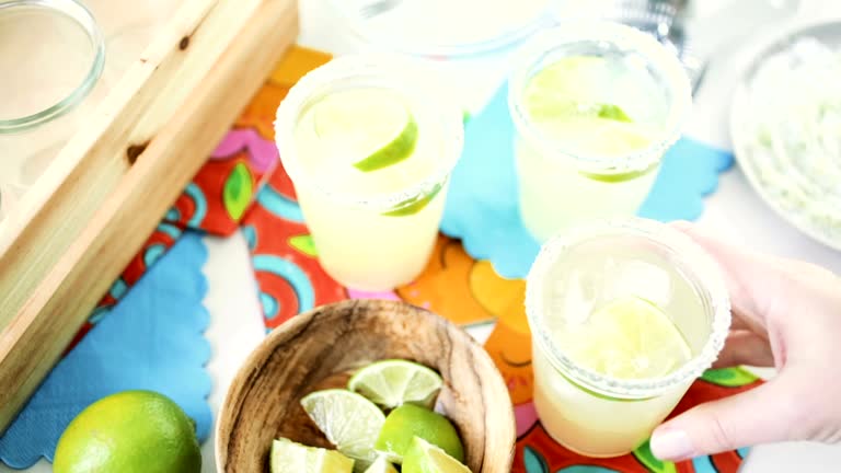 Key lime margarita