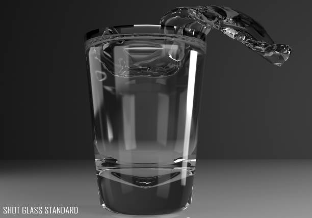 istock shot glass standard 3D illustration 805826938