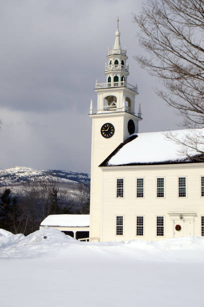 istock The Fitzwilliam, New Hampshire Town Hall 805834788