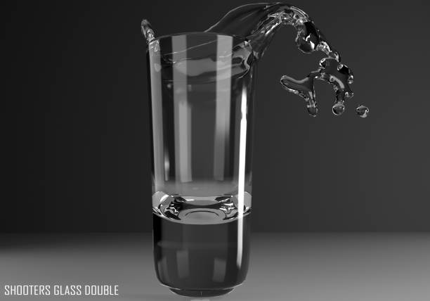 istock shooters glass double 3D illustration 805836178