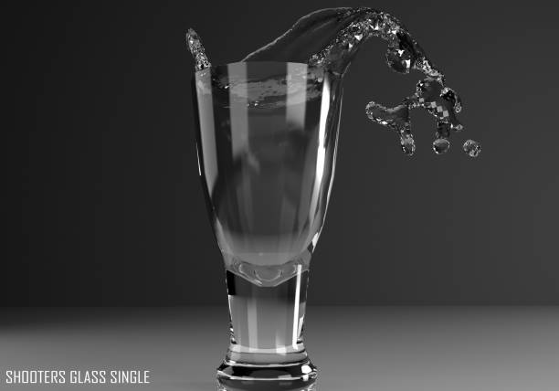 istock shooters glass single 3D illustration 805836416