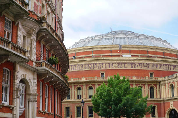 Royal Albert Hall, London Famous Royal Albert Hall in London, England royal albert hall stock pictures, royalty-free photos & images