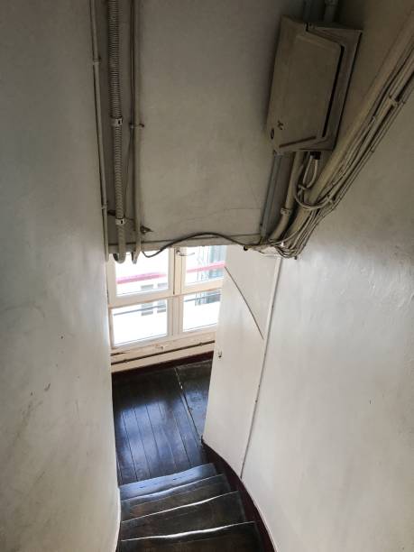 istock Paris apartment stairs 805880884