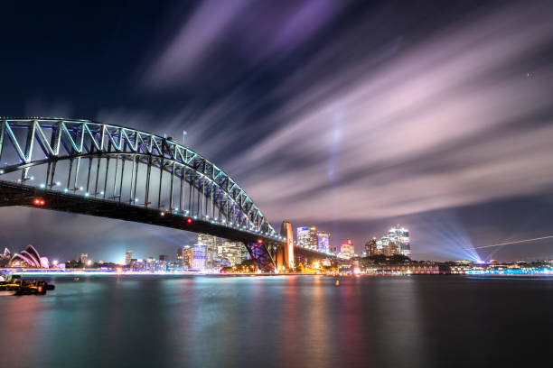 istock Vivid Sydney - Harbour Bridge 805915128