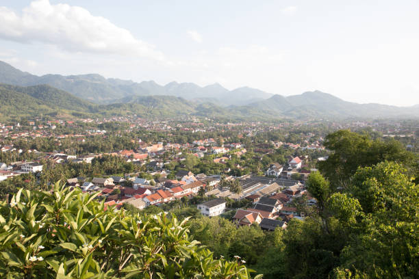 istock view of Luang Prabang town 806038240