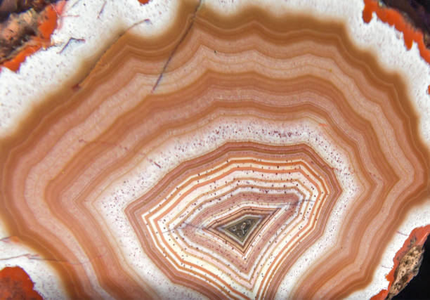 Agate mineral Agate mineral geode pattern stock pictures, royalty-free photos & images