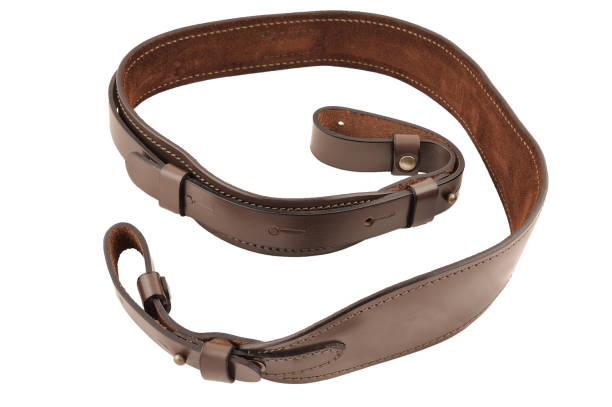 istock Carrying strap for hunting rifle, isolated 806086002