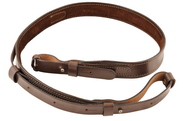 istock Carrying strap for hunting rifle, isolated 806086392