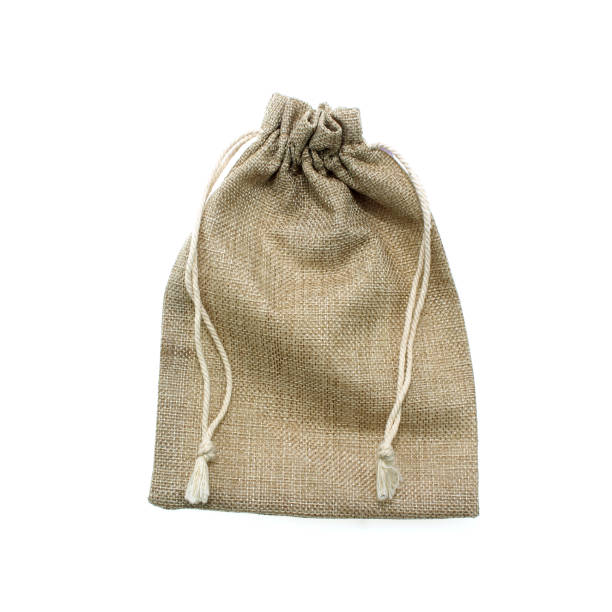 istock Bags made of cloth on a white background. 806116464
