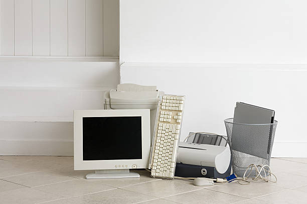 Old computer equipment  e waste photos stock pictures, royalty-free photos & images