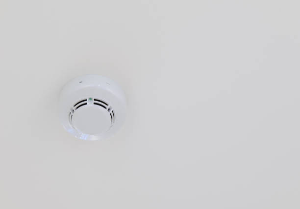 istock Smoke alarm on the ceiling 806163114