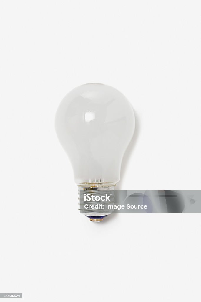 Lightbulb  Color Image Stock Photo