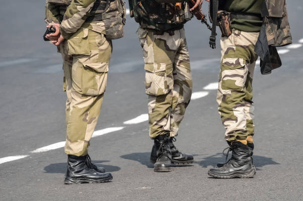 istock Soldiers with AK-47 806165876