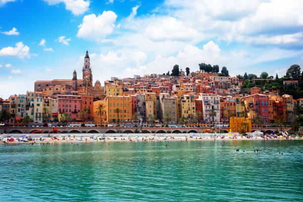 istock Menton at summer, France 806176024
