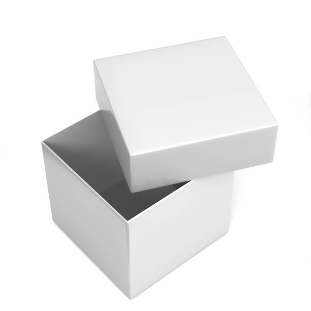 istock White blank thin blank paper cardboard product packaging box. 3D Illustratiion 806184862