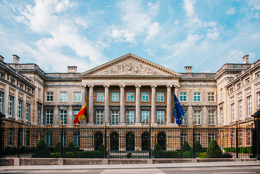Parlamento Federal Belgo, Bruselas. photo