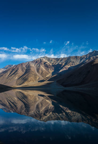 chandrataal lake chandrataal lake or chandratal lake, spiti, himachal pradesh, india lahaul and spiti district photos stock pictures, royalty-free photos & images