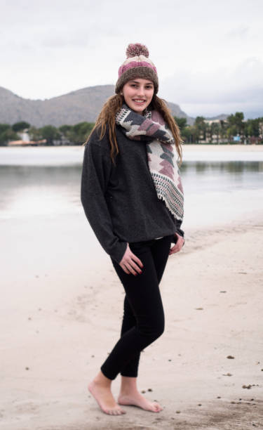 istock Beautiful girl at Beach 806214930