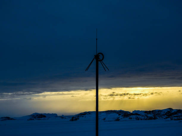 These photos are taken at Larsemann hills , Antarctica during the month of april.The scenic beauty of clouds and sun during evening is just awesome.