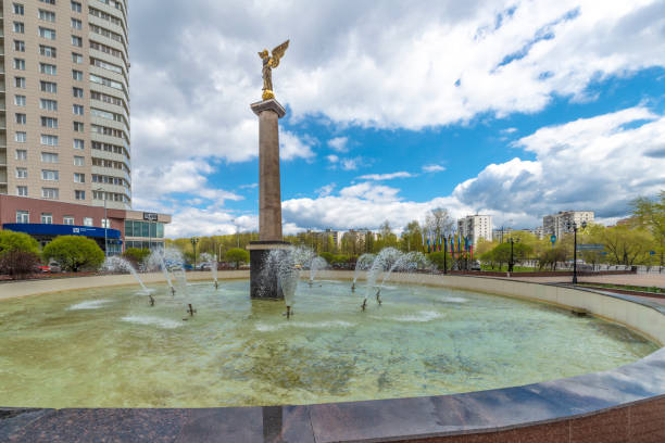 istock Downtown Pushkino in the Moscow region 806233618