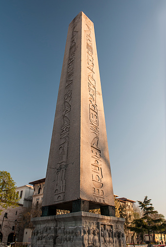 The Obelisk of Theodosius in Istanbul, Turkey