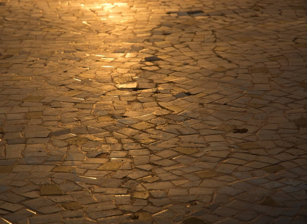 istock Golden sunlit mosaic 806250494