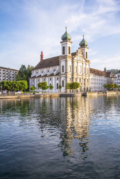istock Jesuit Church, Lucerne, Switzerland 806256528