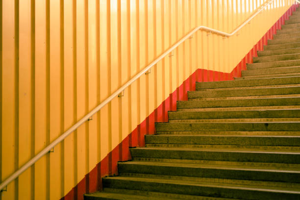 istock Stairs at the railway station 806257988