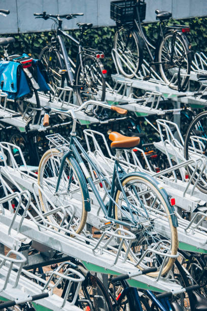 istock Pakring for bicycles 806264322