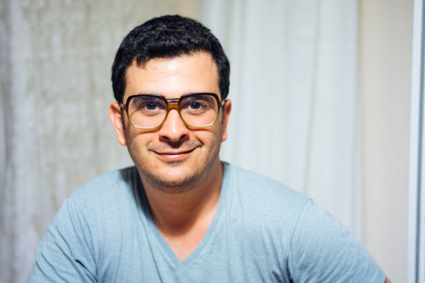 istock Handsome young man with eyeglasses 806269732