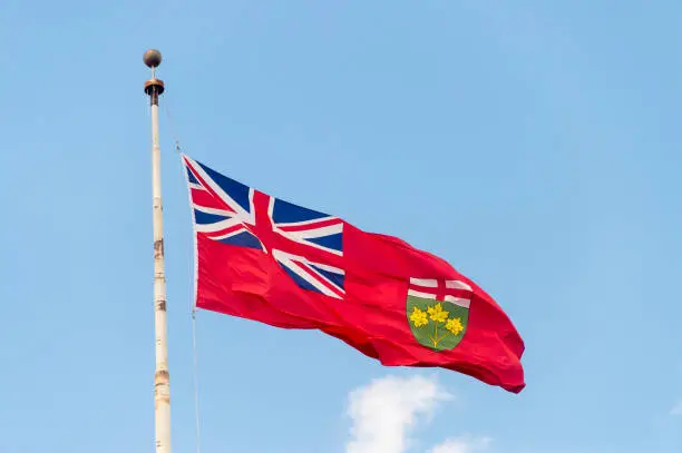 Photo of Ontario flag