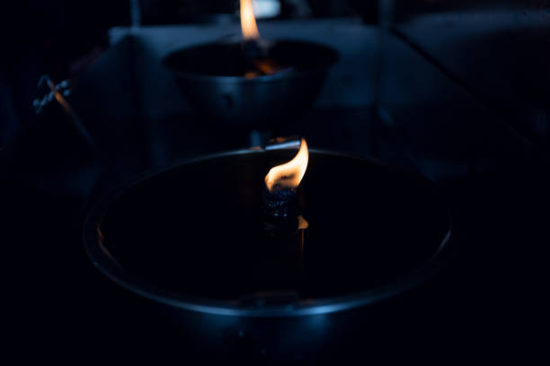 istock Clay Oil Lamp 806290008