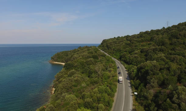 istock Road by the sea 806295298