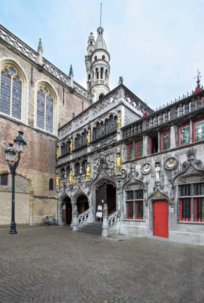 Basilica of The Holy Blood (Basiliek van het Heilig Bloed) Bruges, Belgium
