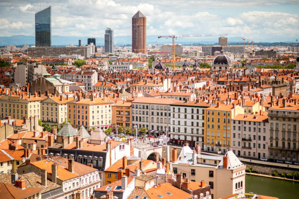 istock Lyon city in France 806315162