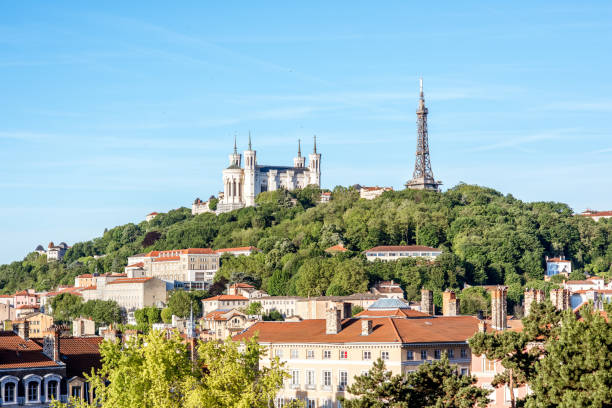 istock Lyon city in France 806318194