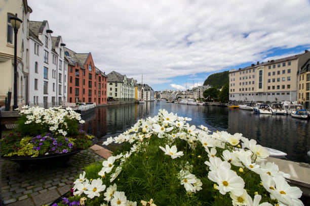 istock Alesund city in Norway 806331584