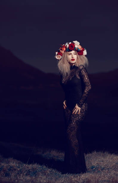istock elegant fashion model 806334120